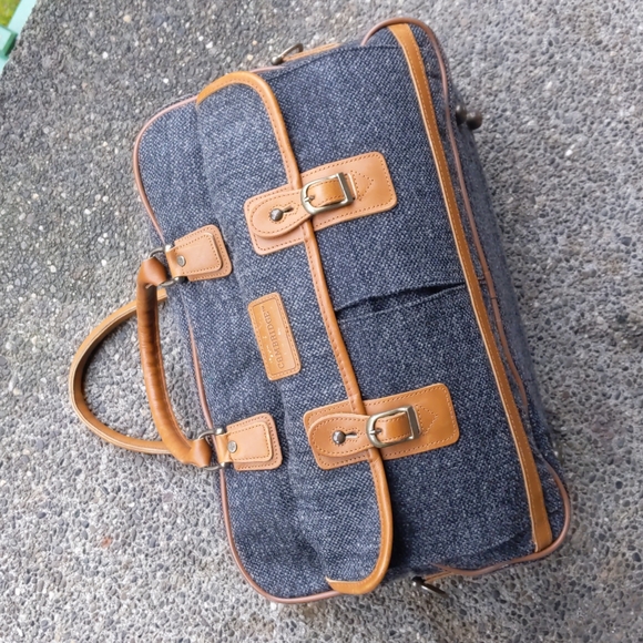 The Cambridge Satchel Company Bags Vintage Cambridge Duffel Tweed